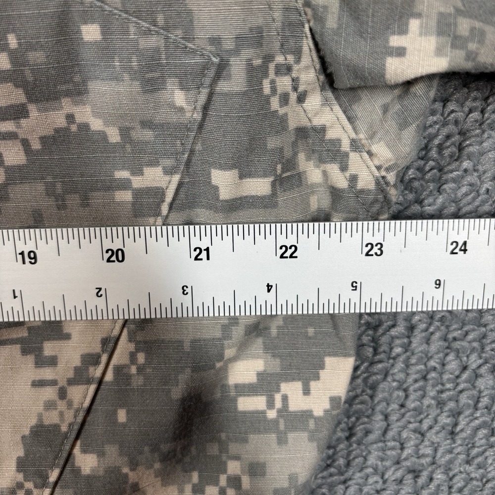 US Military ACU Field Jacket Mens Medium Regular‎ Grey Digital Camo UCP Coat - Picture 6 of 10